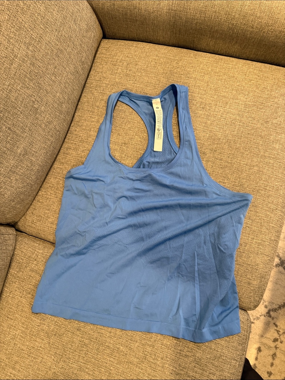lululemon athletica Periwinkle Racerback Tank